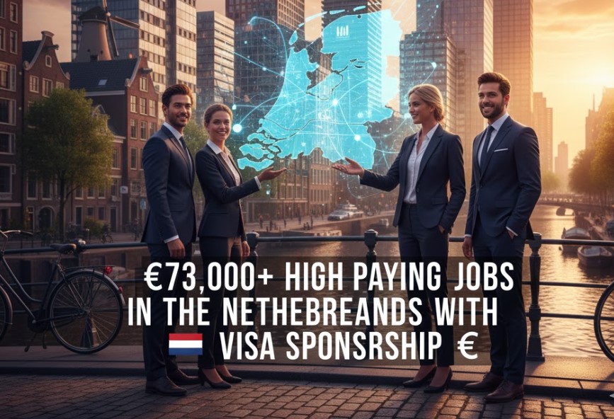 €73,000+ High Paying Jobs in the Netherlands with Visa Sponsorship