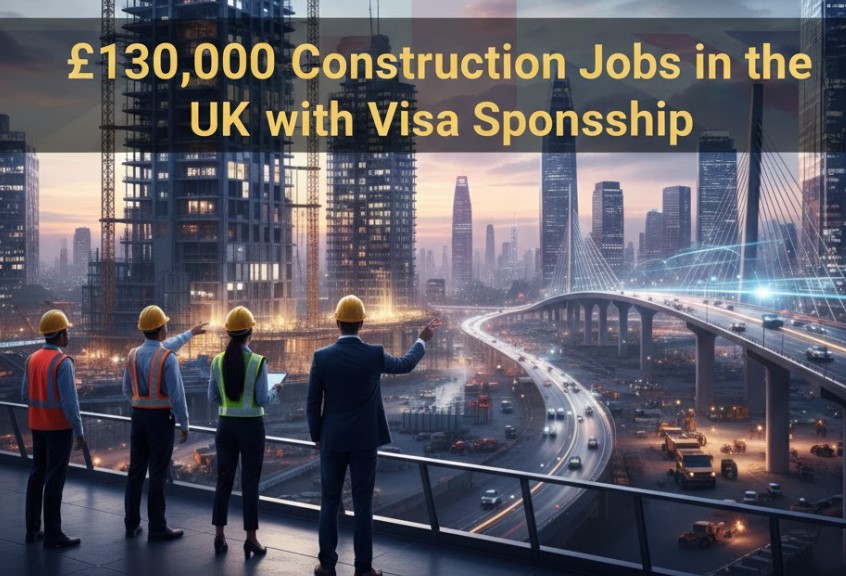 Securing £130,000 Construction Jobs in the UK with Visa Sponsorship